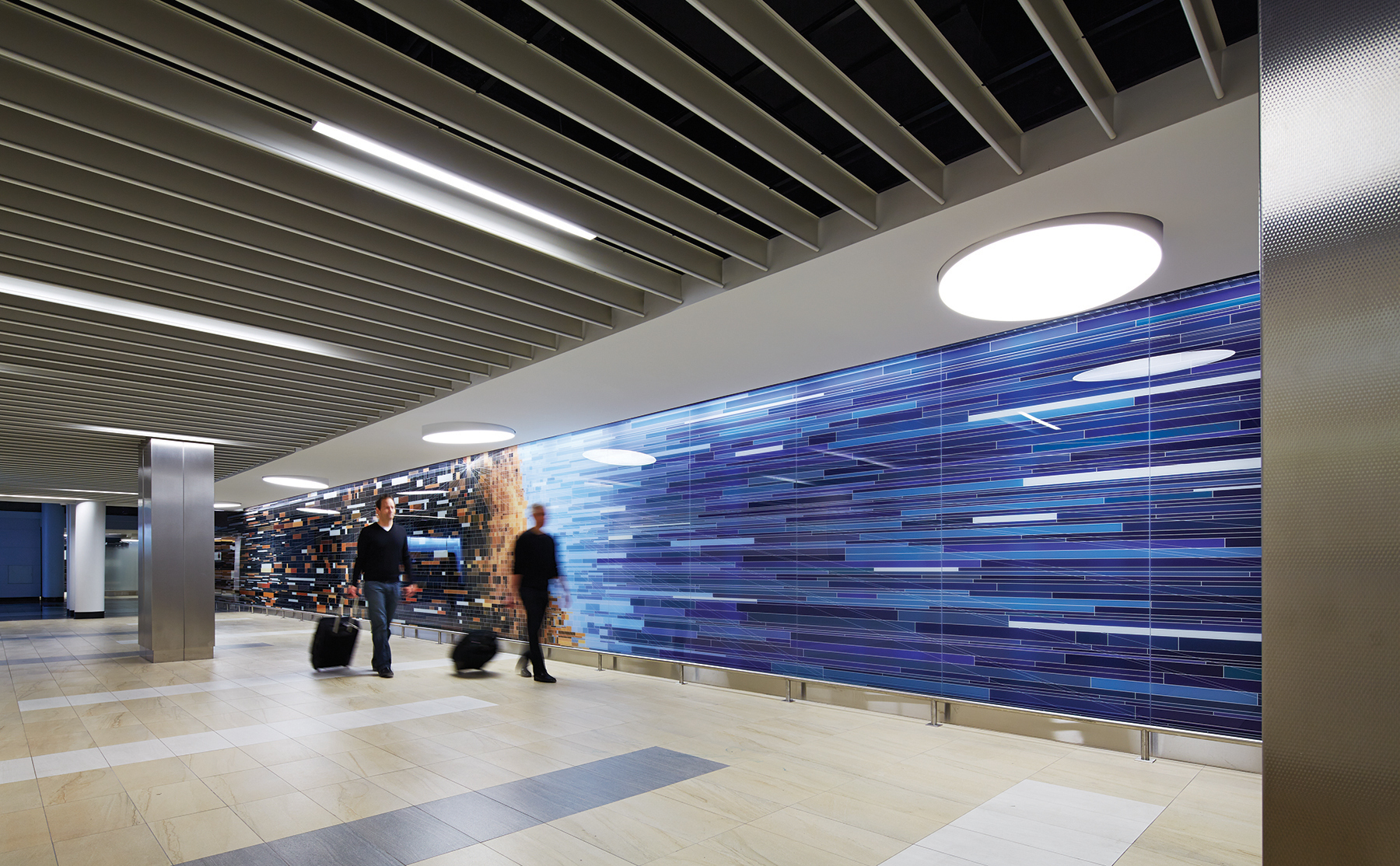 O’Hare International Terminal 5 Decorative Glass… Epstein