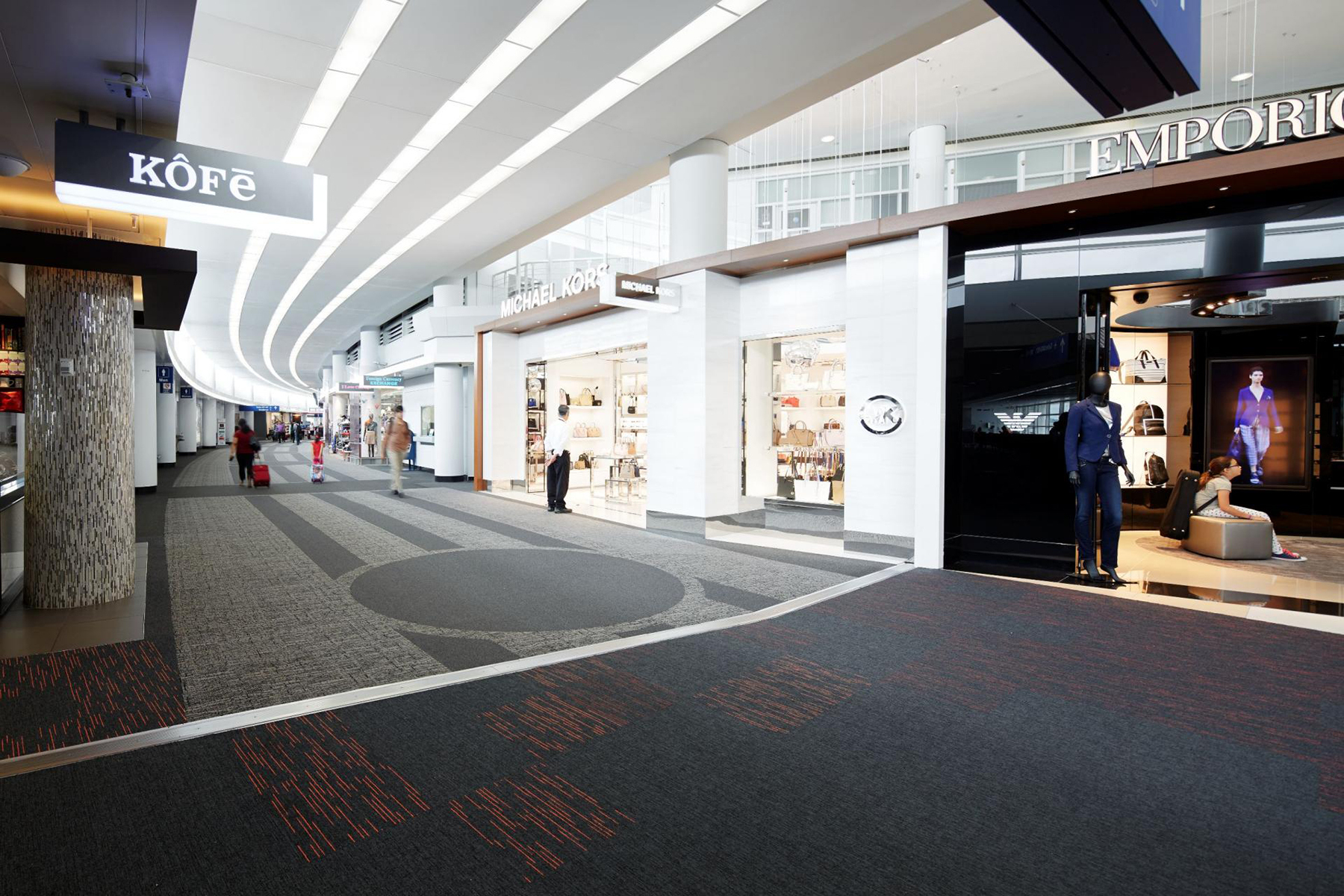 Look Down O’Hare Terminal 5 & Check Out our Latest Work! Epstein