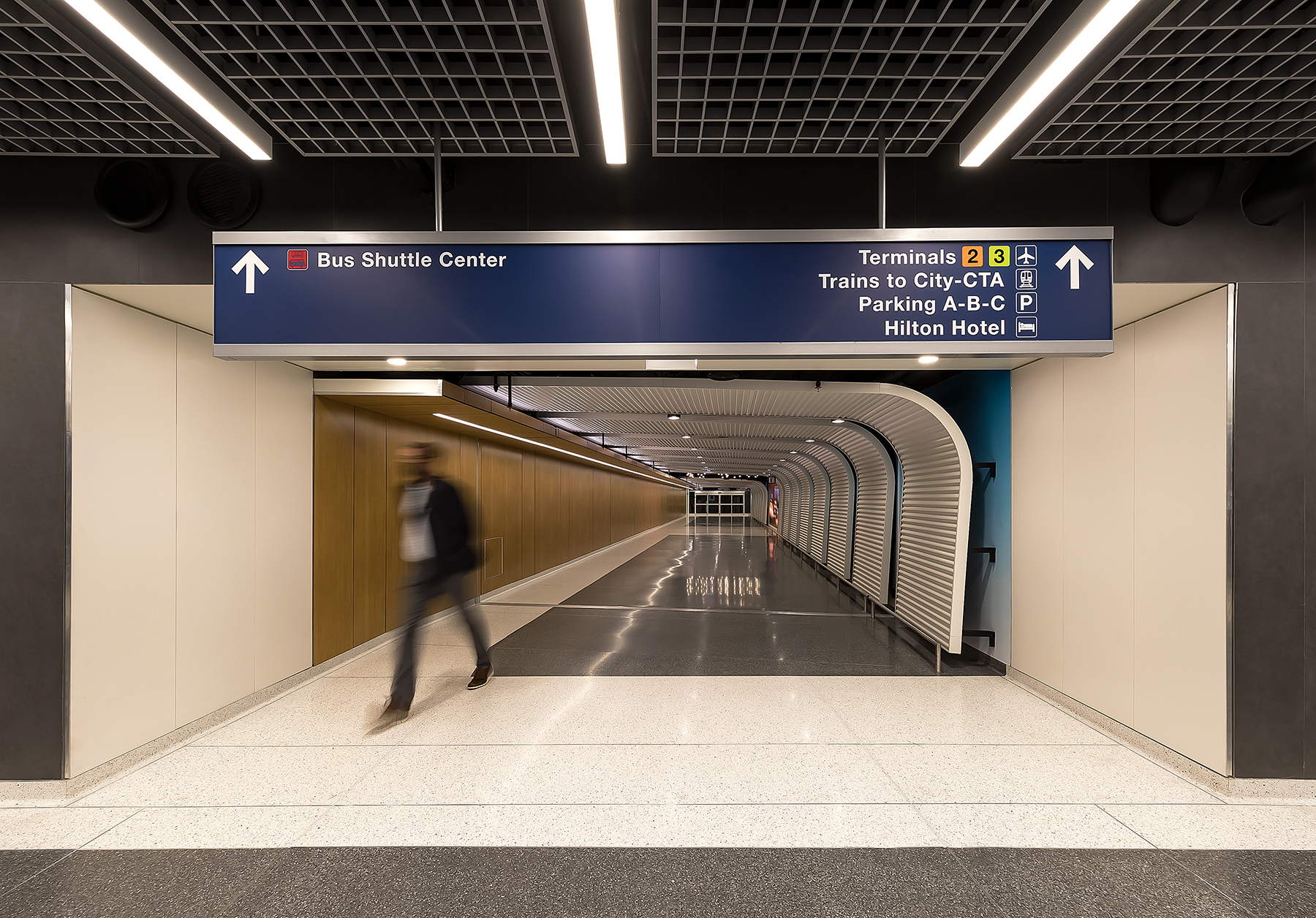 O’Hare International Airport Pedestrian Tunnels Renovation Epstein