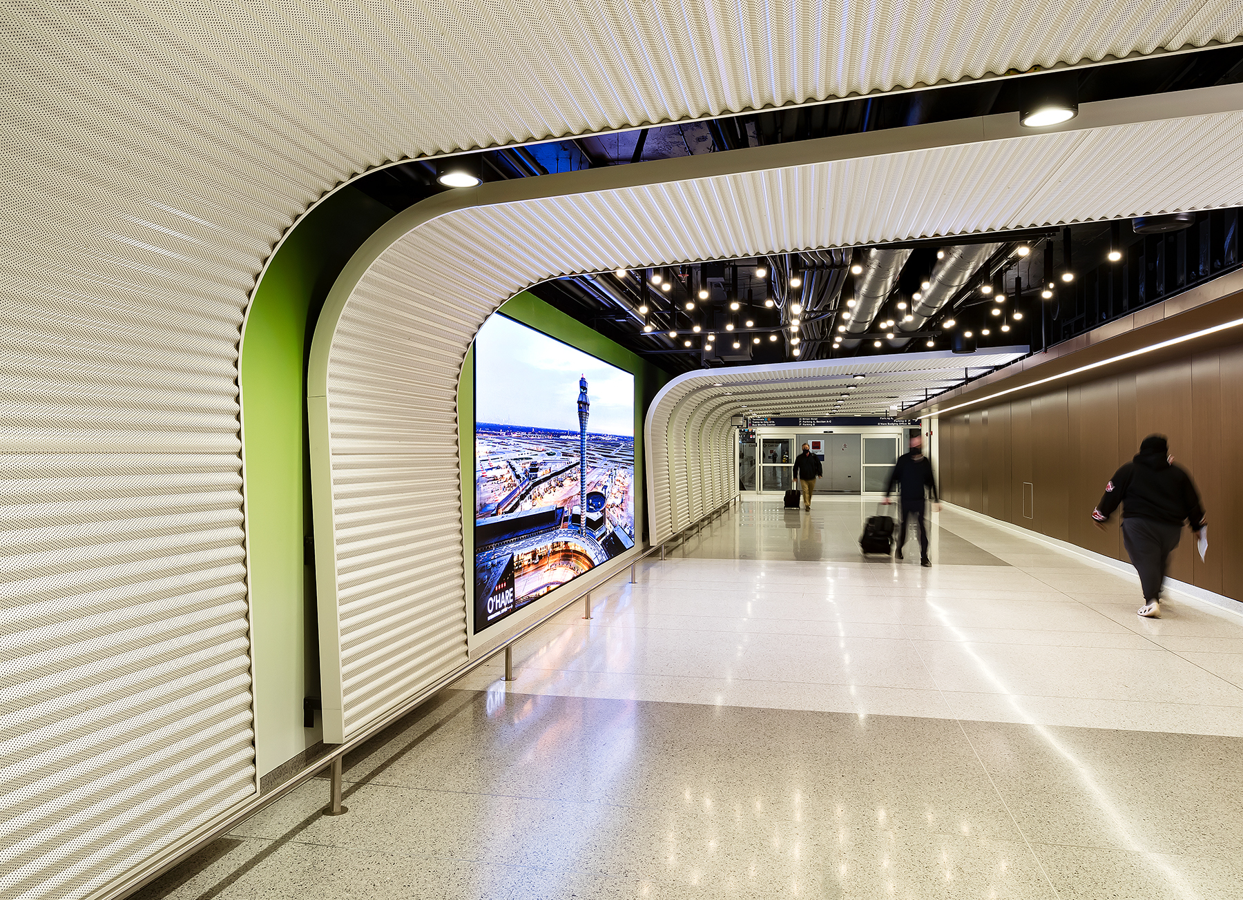 O’Hare International Airport Pedestrian Tunnels Renovation Epstein