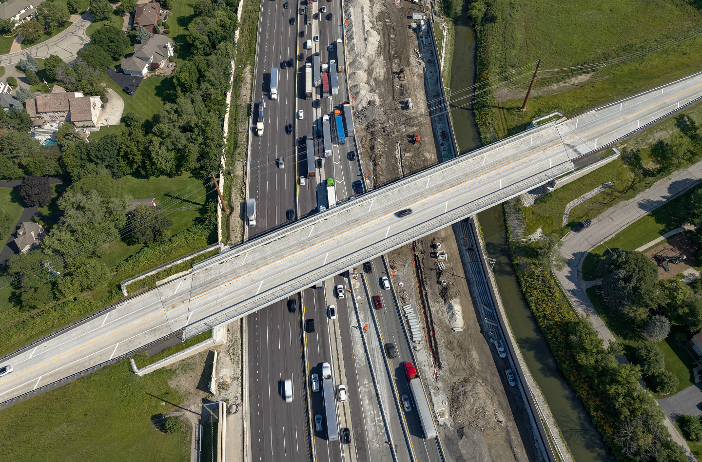 Illinois Tollway Plainfield Road Bridge Over I-294 | Epstein